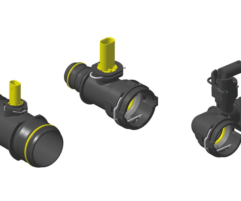 Function-integrated plug systems with integrated sensors