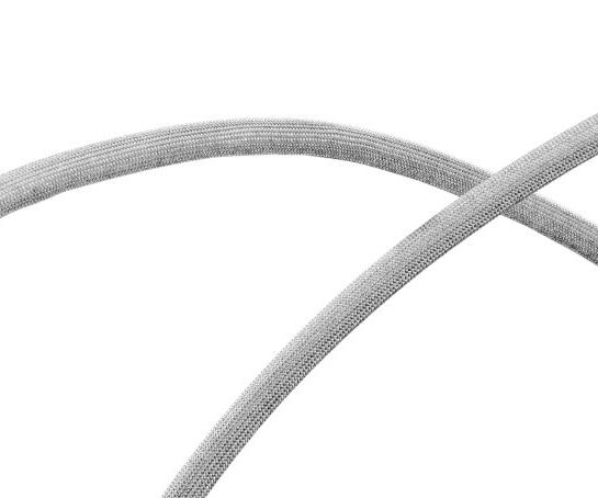 Emitec – Glasseidengeflechtschlauch, emisionsarm mit Spezialimprägnierung