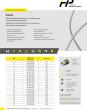 Datenblatt Emitec – Glasseidengeflechtschlauch, emissionsarm mit Spezialimprägnierung