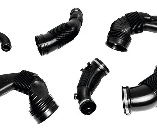 Blow molded parts for air ducts