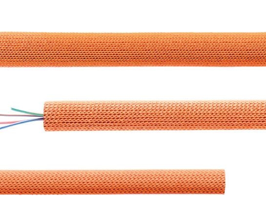 GA3 – Glass fiber aramid braided hose with aramid braiding and silicone impregnation
