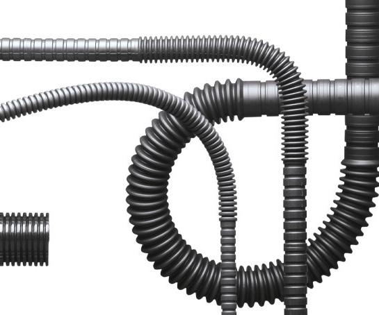Corrugated tubing with individual requirement profile