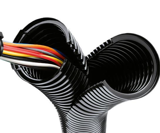 Monoflex truck profile corrugated tubing