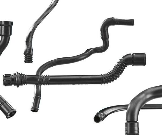Blow molded drainage tubes
