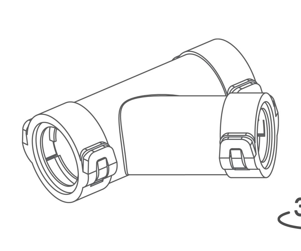Verteiler Y-slim-fix