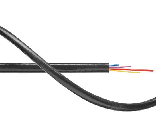 G0T Knitted – Glass fiber knitted hose with silicone/graphit wrapping