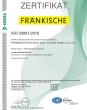 ZERTIFIKAT – ISO 50001 (de)