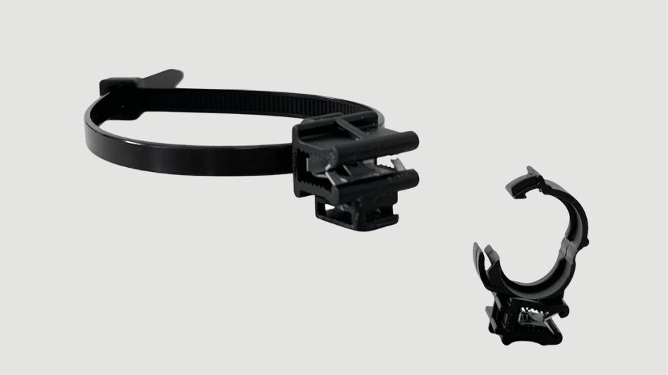 Cable fixation and routing components