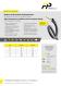 Datasheet High-temperature Lockflex profile corrugated tubing