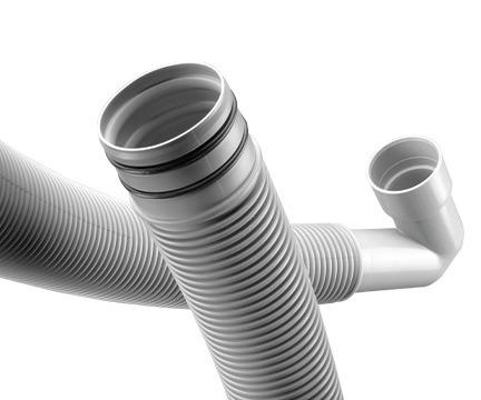 Siphon hose for plumbing