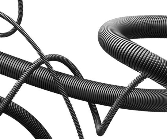 Standard profile corrugated tubing
