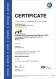 CERTIFICATE – ISO 9001 (Casablanca)