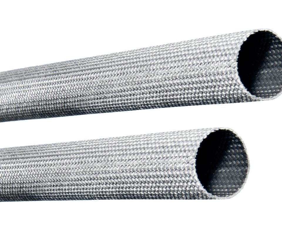Bacid Pro – Glass fiber braided hose, battery acid resistant with special impregnation