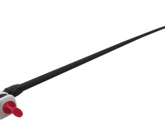 Smooth tubing for sensor cleaning systems